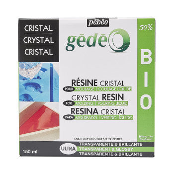 GEDEO - 150 ml Kit Bio-based Crystal Resin - Art Noise GEDEO - 150 ml Kit Bio-based Crystal Resin Pebeo Resin art-noise.myshopify.com gedeo-150-ml-kit-bio-based-crystal-resin
