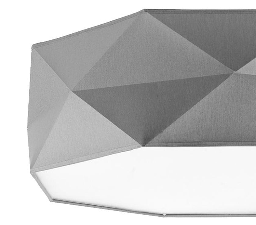KANTOOR Gray Modern Flush Mount Light