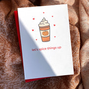 Let's Spice Things Up Mini Greeting Card