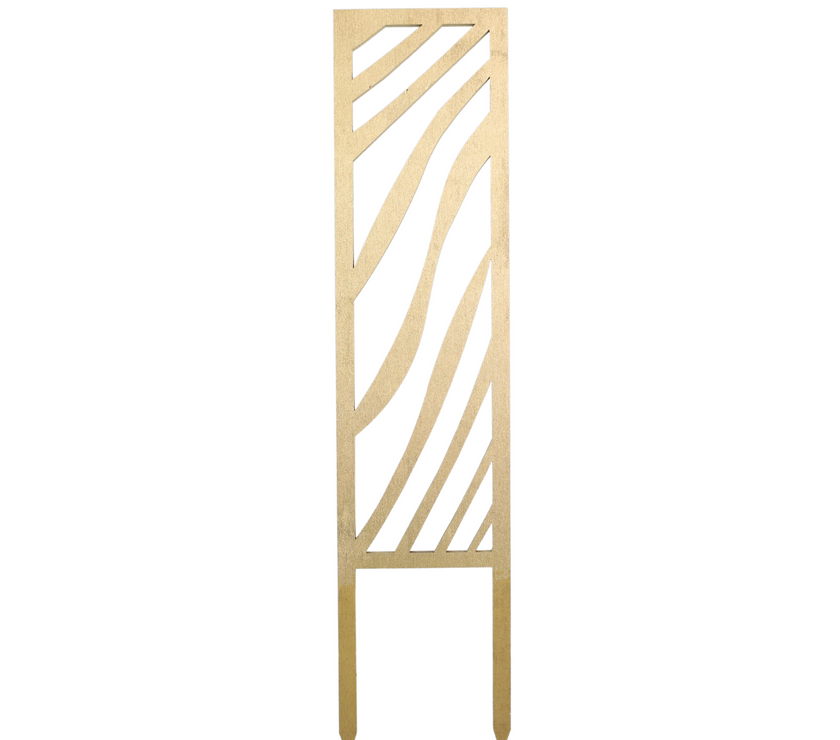 Zebra Wooden Trellis
