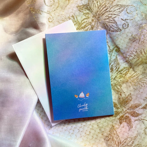  Happy Holidays Mini Greeting Card Cheeky Peach Designs Cards art-noise.myshopify.com happy-holidays-mini-greeting-card