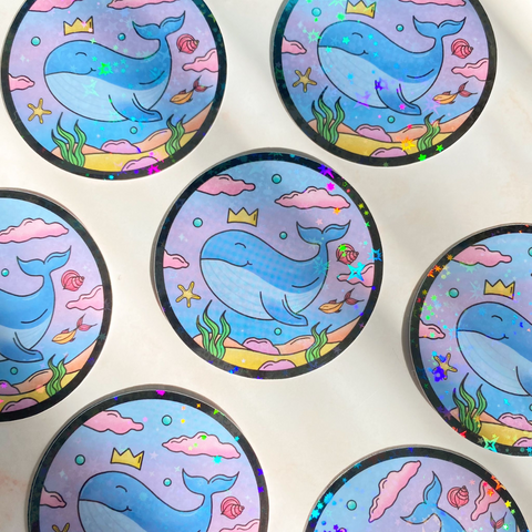 Whaley Cute | Animal Sticker