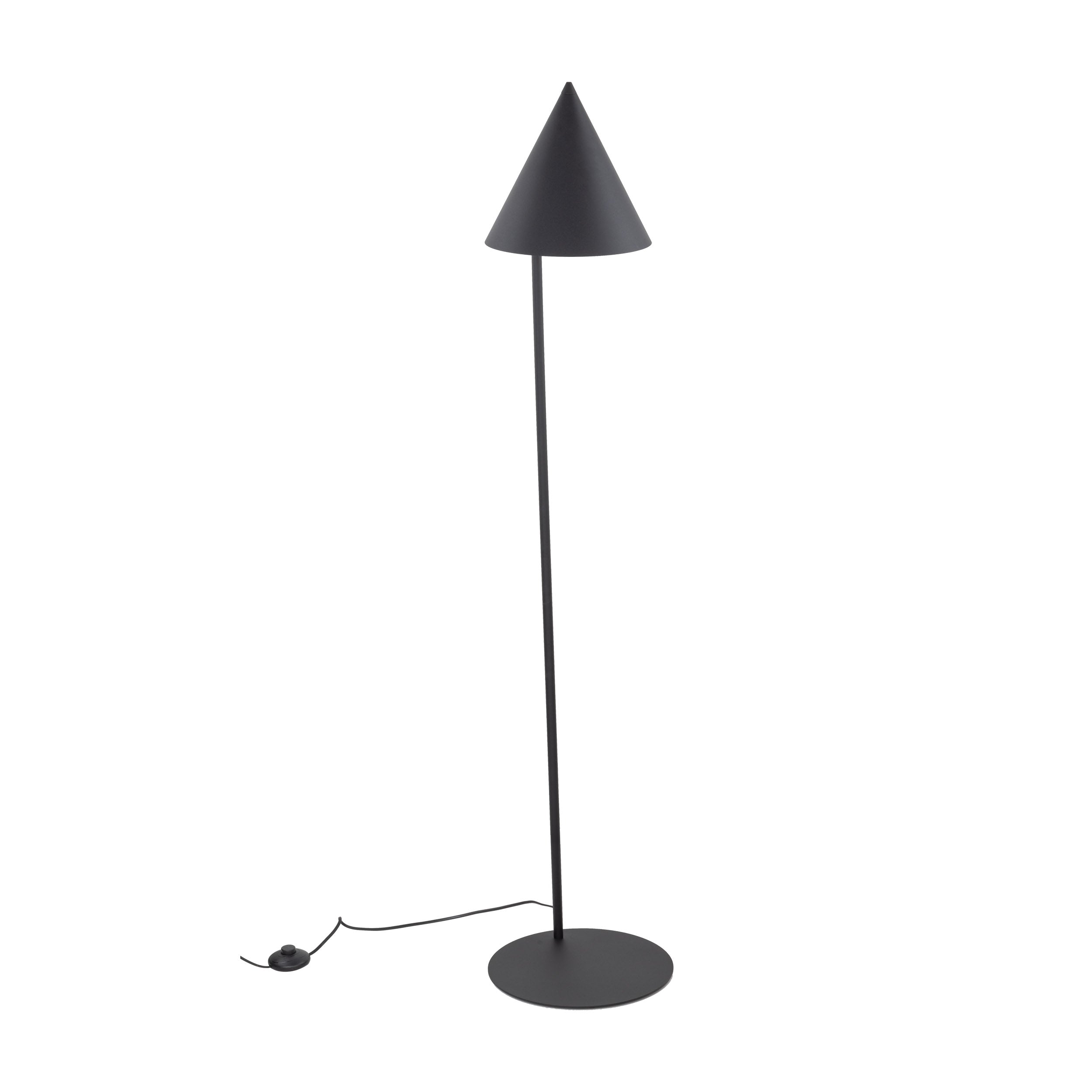 CONO Black Modern Minimalist Floor Lamp