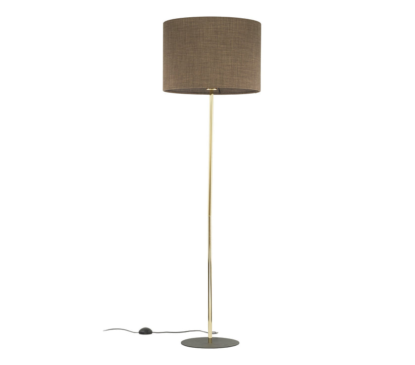 UMBERTO Brown Modern Floor Lamp