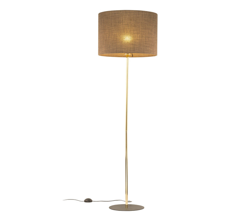 UMBERTO Brown Modern Floor Lamp