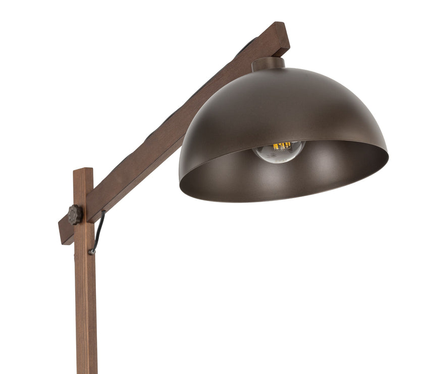 OSLO Brown Scandinavian Floor Lamp