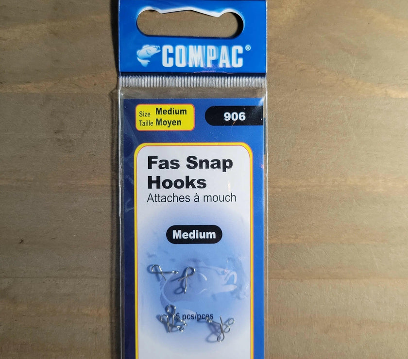 🍁COMPAC Fas Snap Hooks Medium 6pack