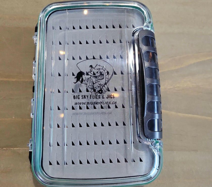 🍁Big Sky Deluxe Med Green Double Sided Jig Case Waterproof