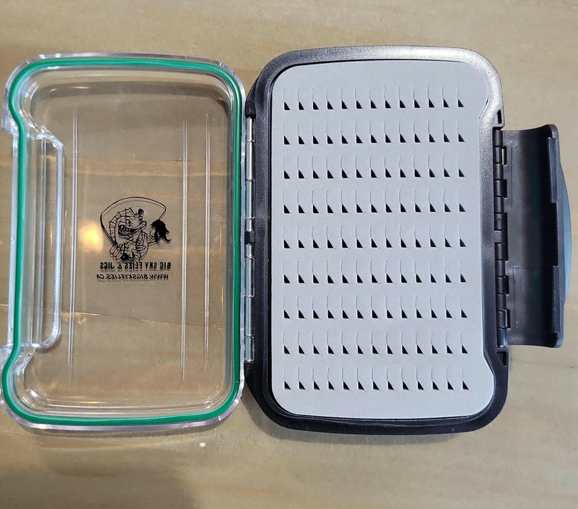 🍁Big Sky Deluxe Med Green Double Sided Jig Case Waterproof