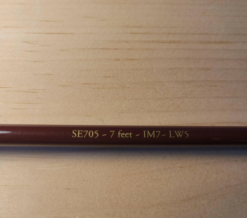 🍁Streamside Elite Fly Rod 2pc LW5 7ft w/Case