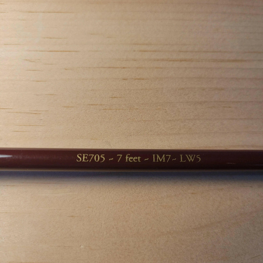 🍁Streamside Elite Fly Rod 2pc LW5 7ft w/Case