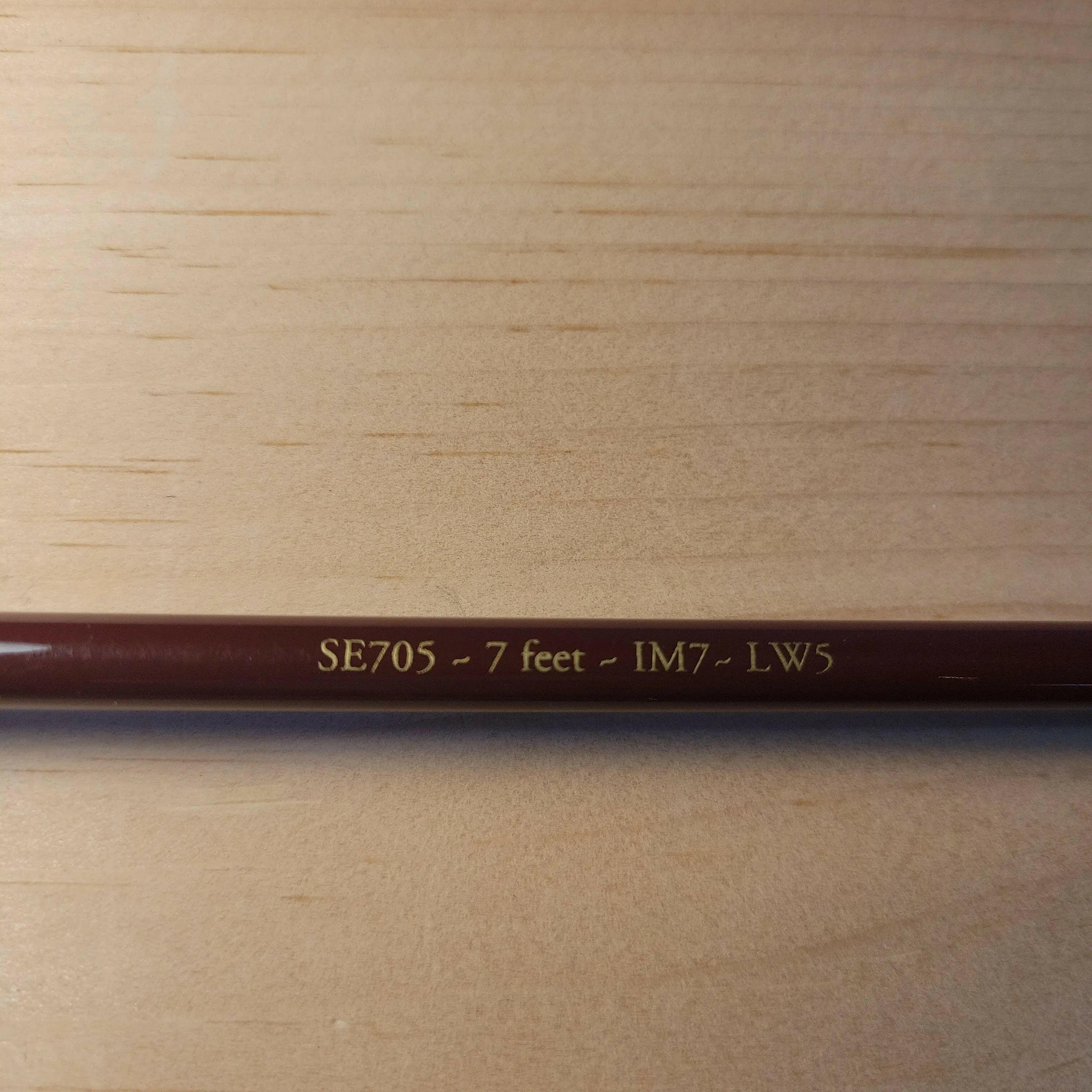 🍁Streamside Elite Fly Rod 2pc LW5 7ft w/Case