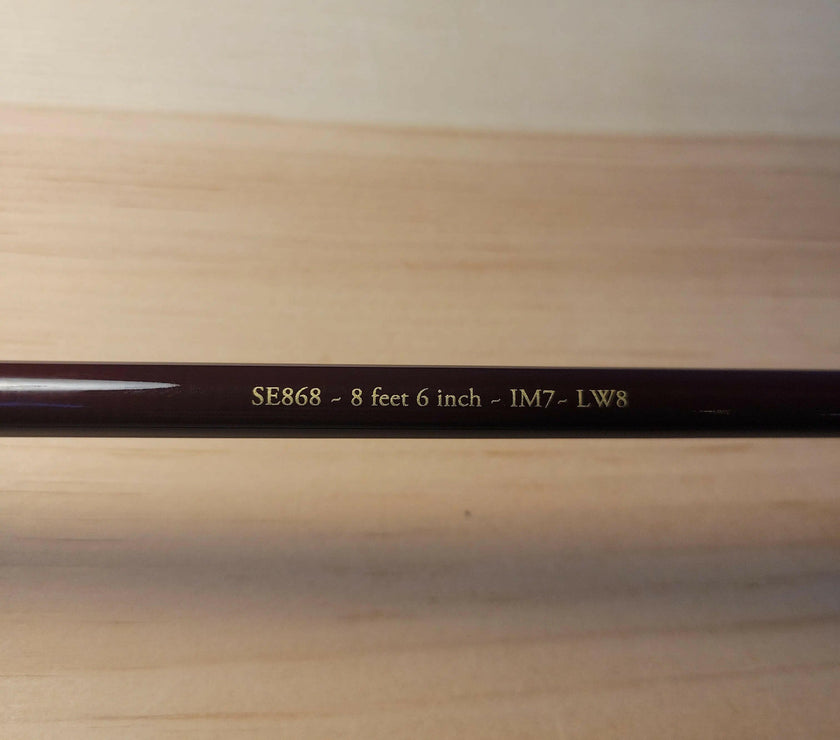 🍁Streamside Elite Fly Rod 2pc LW8 8'6" w/Case