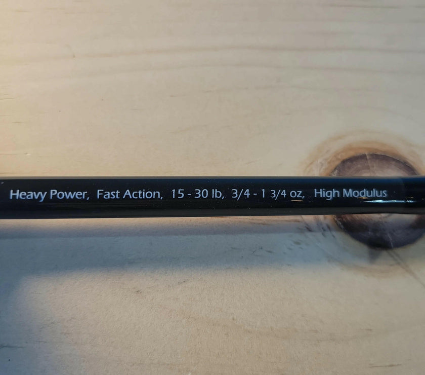 🍁Streamside Predator Rod 2pc Heavy Power Fast Action 15-30lb 5'6"