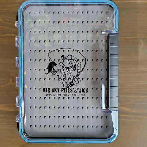 🍁Big Sky Deluxe LRG Double Sided Blue Jig Case Waterproof Stony Tackle Shack tackle bags & boxes art-noise.myshopify.com big-sky-deluxe-lrg-double-sided-blue-jig-case-waterproof-1