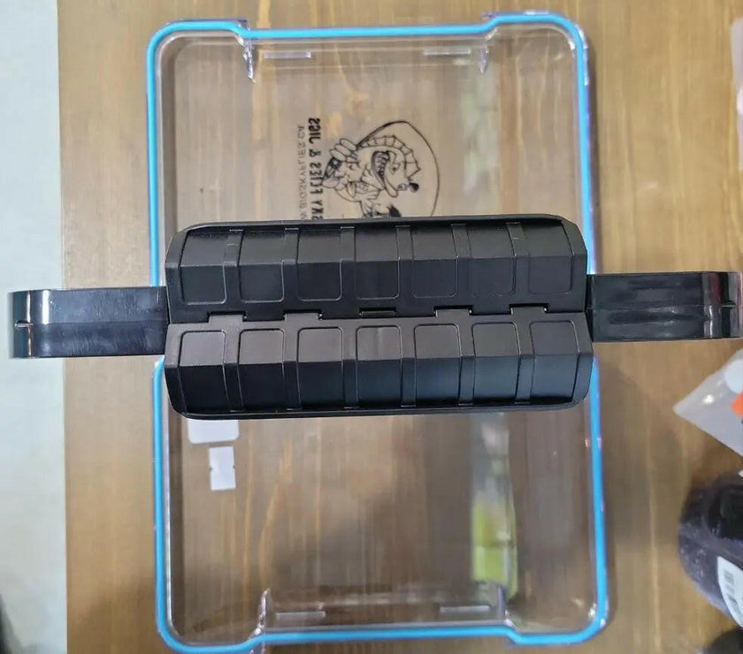 🍁Big Sky Deluxe LRG Double Sided Blue Jig Case Waterproof