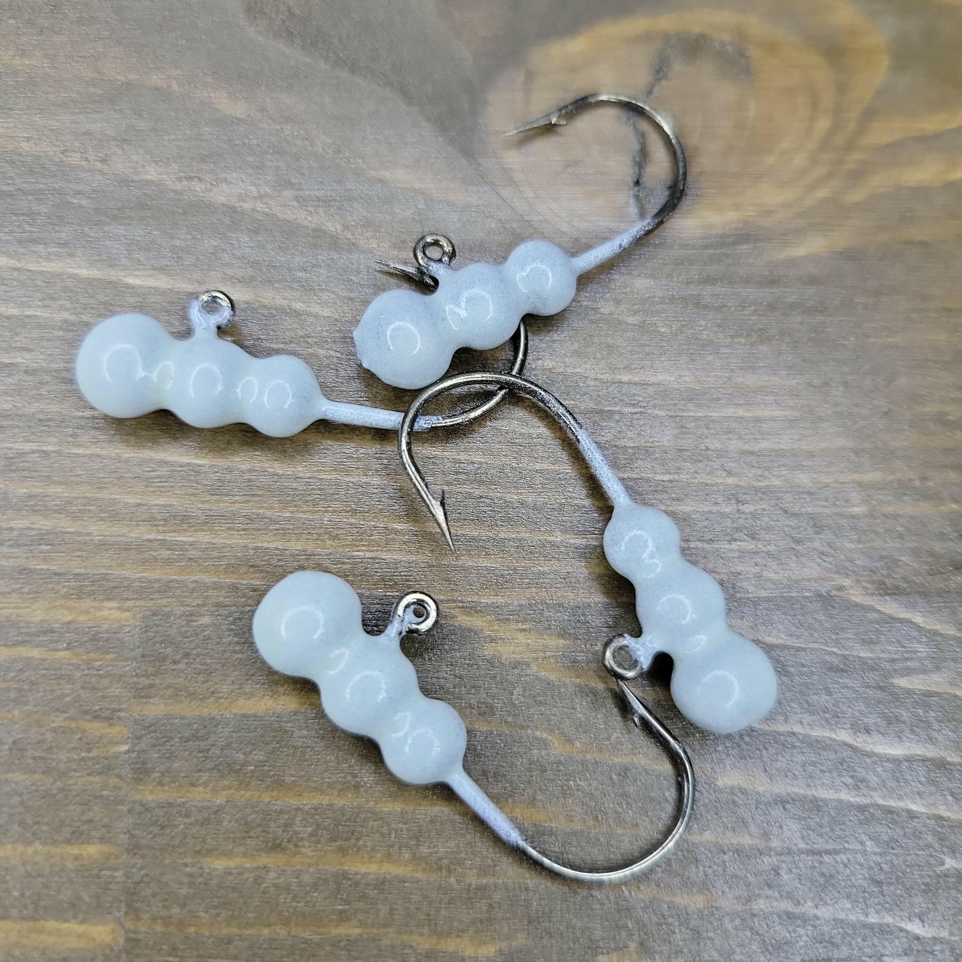 🍁Big Sky Gruesome Grubs Glow Jigs 1/8oz 4/pack Stony Tackle Shack Fishing Hooks art-noise.myshopify.com big-sky-gruesome-grubs-glow-jigs-1-8oz-4-pack-2