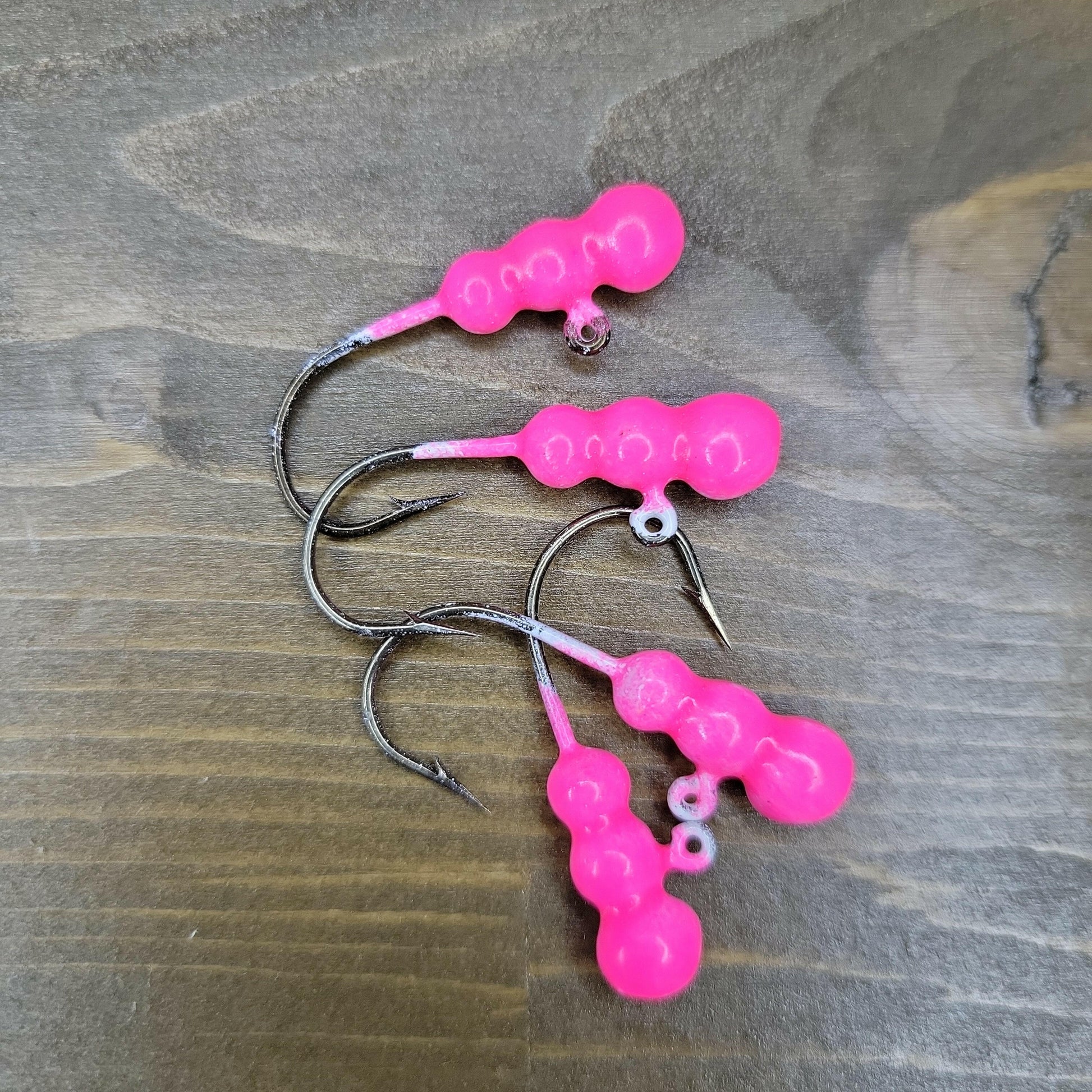 🍁Big Sky Gruesome Grubs Glow Jigs 1/8oz 4/pack Stony Tackle Shack Fishing Hooks art-noise.myshopify.com big-sky-gruesome-grubs-glow-jigs-1-8oz-4-pack-2