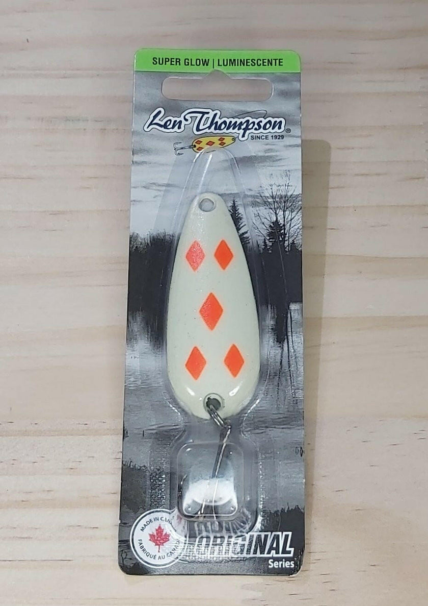 🍁Len Thompson Glowing Five of Diamonds Spoons