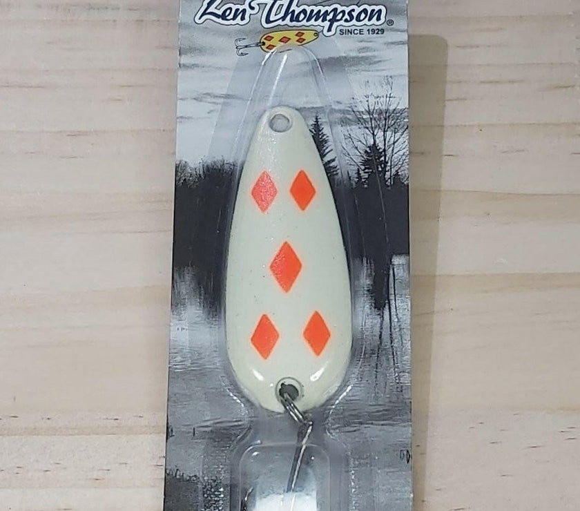 🍁Len Thompson Glowing Five of Diamonds Spoons