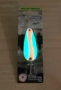 🍁Len Thompson Glowing White & Pink Spoons