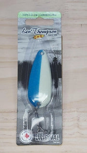 🍁Len Thompson Glowing White & Blue Spoons Stony Tackle Shack Fishing Hooks art-noise.myshopify.com len-thompson-glowing-white-blue-spoons-1 🍁Len Thompson Glowing White & Blue Spoons Stony Tackle Shack Fishing Hooks art-noise.myshopify.com len-thompson-glowing-white-blue-spoons-1