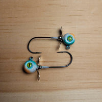 🍁Big Sky Chopper Glow Jigs 1/4oz 2/pack