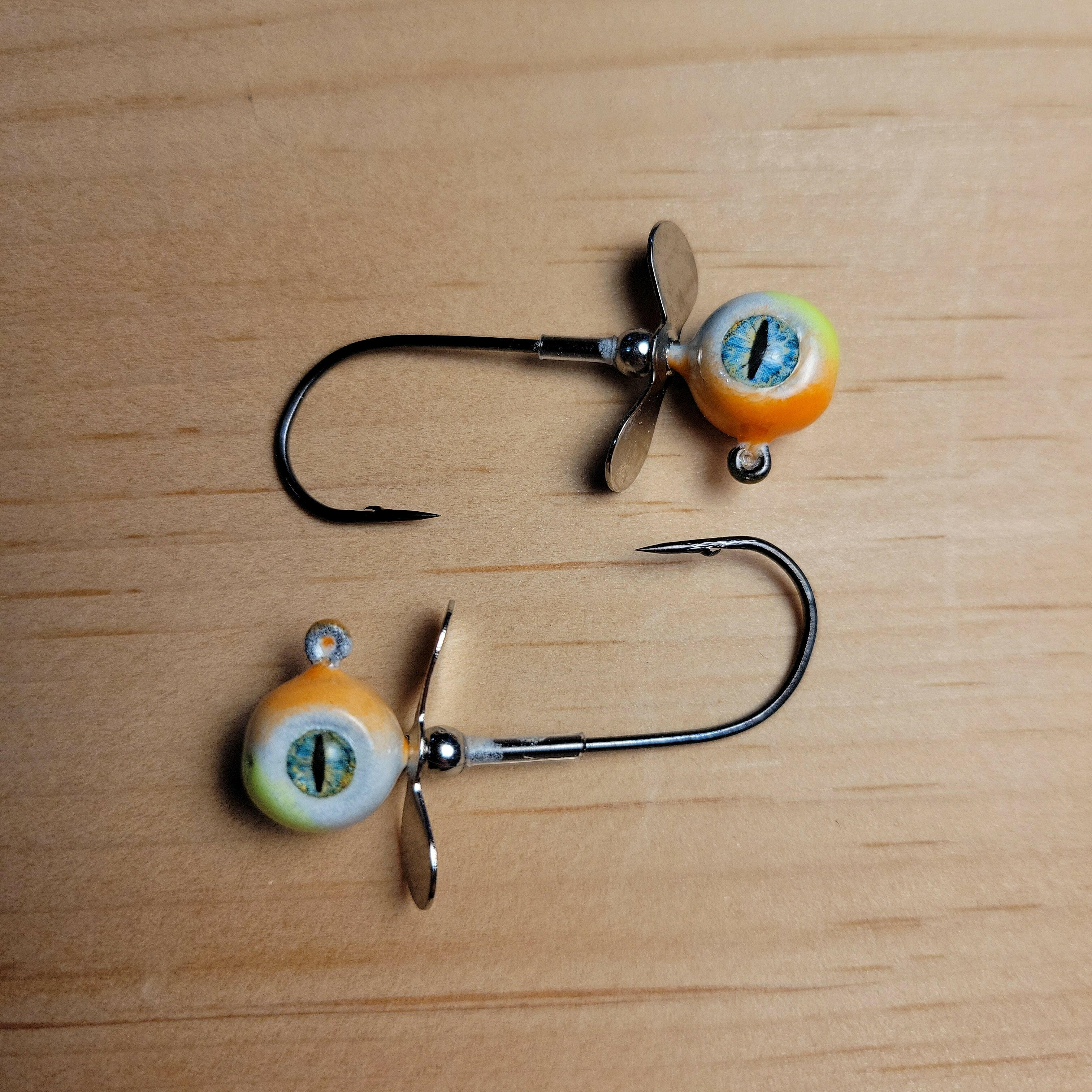 🍁Big Sky Chopper Glow Jigs 1/4oz 2/pack Stony Tackle Shack Fishing Hooks art-noise.myshopify.com big-sky-chopper-glow-jigs-1-4oz-2-pack-3