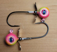 🍁Big Sky Chopper Glow Jigs 1/4oz 2/pack