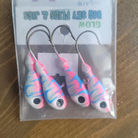 🍁Big Sky Deluxe Ultra Minnow 1/4oz Jigs 4/pack