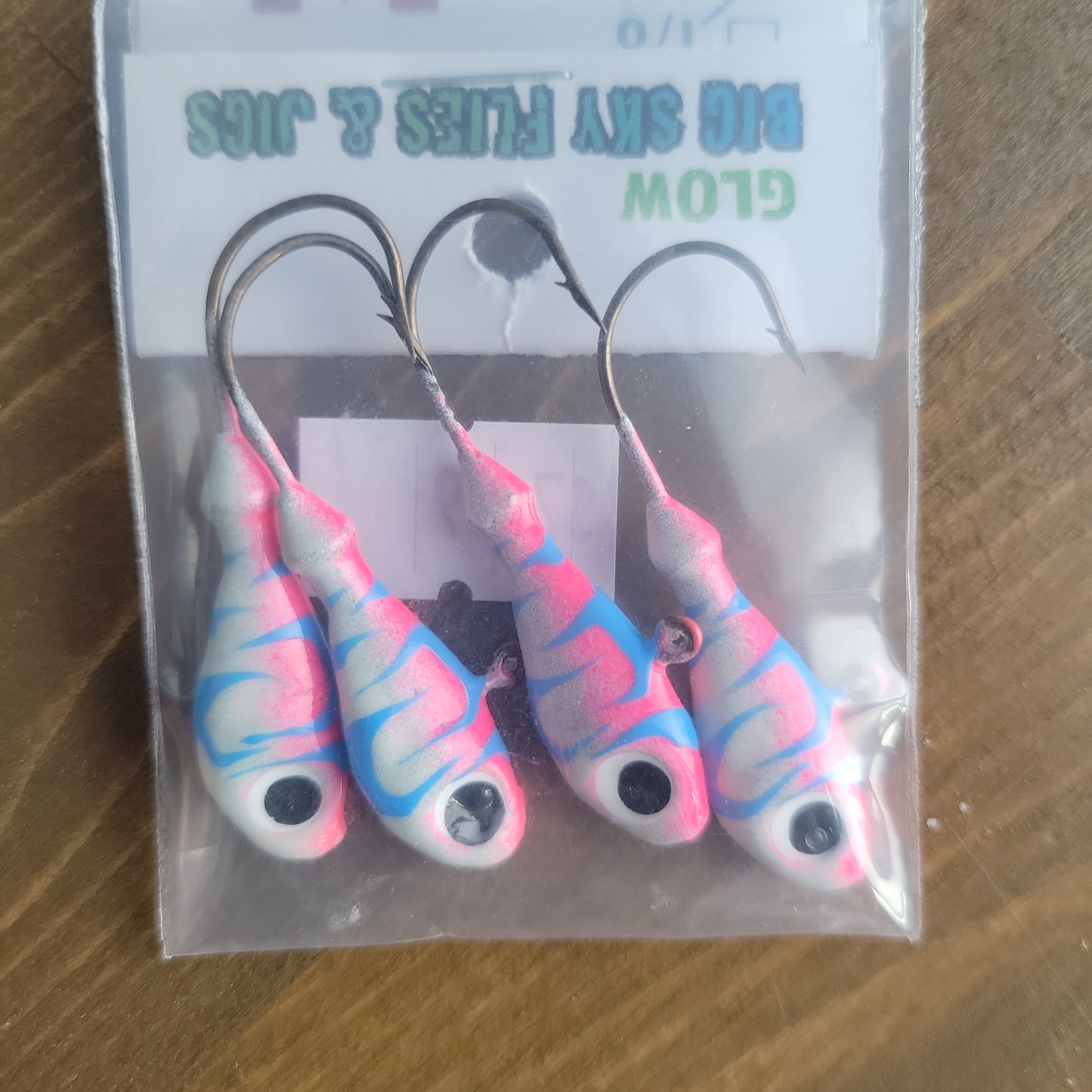 🍁Big Sky Deluxe Ultra Minnow 1/4oz Jigs 4/pack Stony Tackle Shack Fishing Hooks art-noise.myshopify.com big-sky-deluxe-ultra-minnow-1-4oz-jigs-4-pack-2