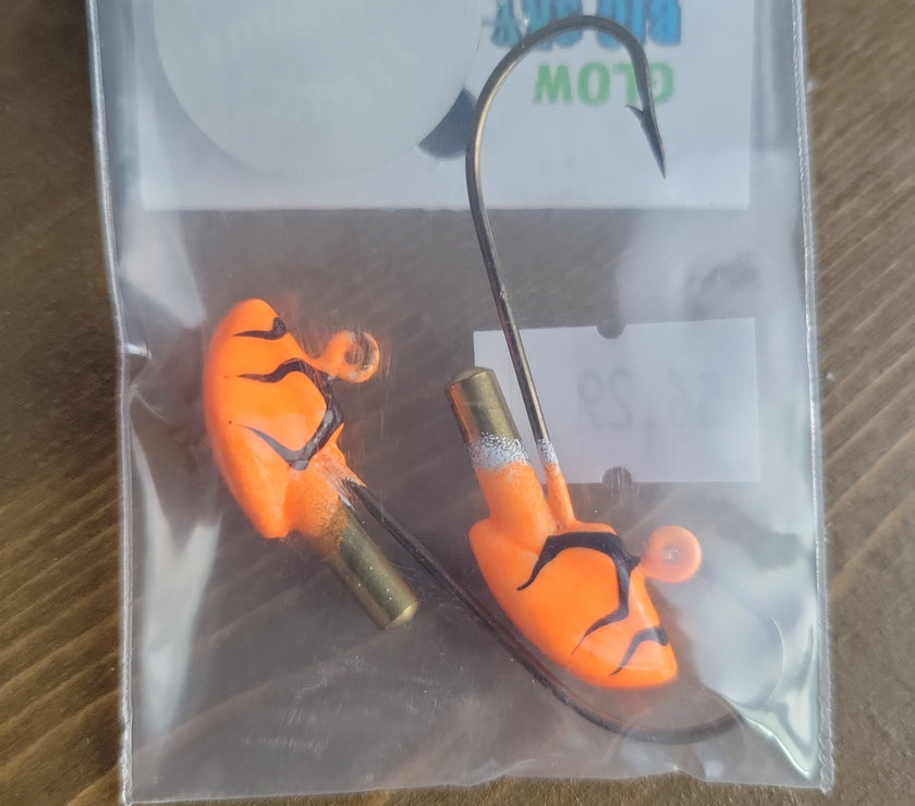 🍁Big Sky Erie Rattle Jigs 1/4oz 2/pack
