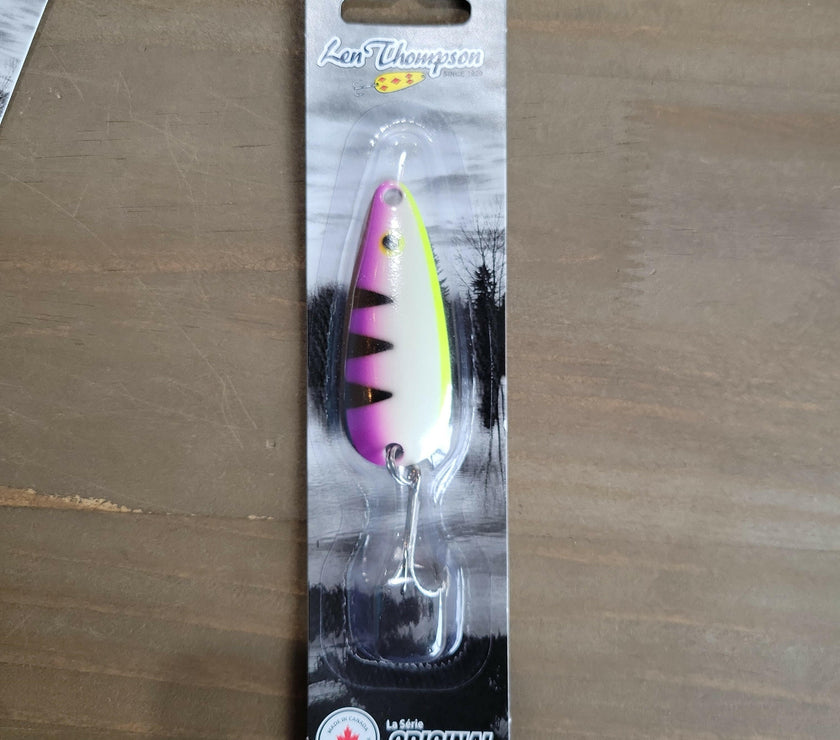 🍁Len Thompson Glowing Purple Fire Tiger Spoons
