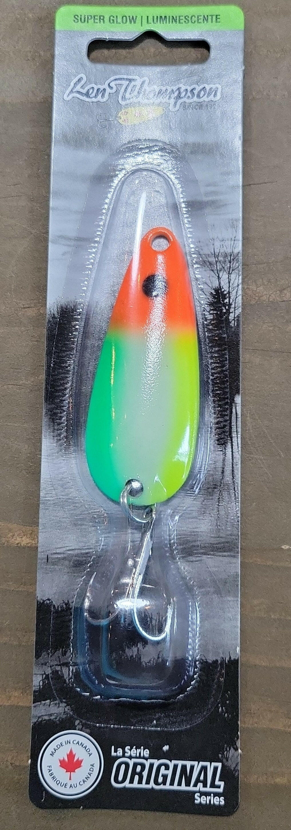 🍁Len Thompson Glowing Mixed Veggies Spoons Stony Tackle Shack Fishing Hooks art-noise.myshopify.com len-thompson-glowing-mixed-veggies-spoons-1