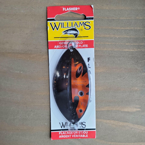🍁Williams 1/2oz Flasher Black/Orange 3-3/8" Stony Tackle Shack Fishing accesories art-noise.myshopify.com williams-1-2oz-flasher-black-orange-3-3-8-4