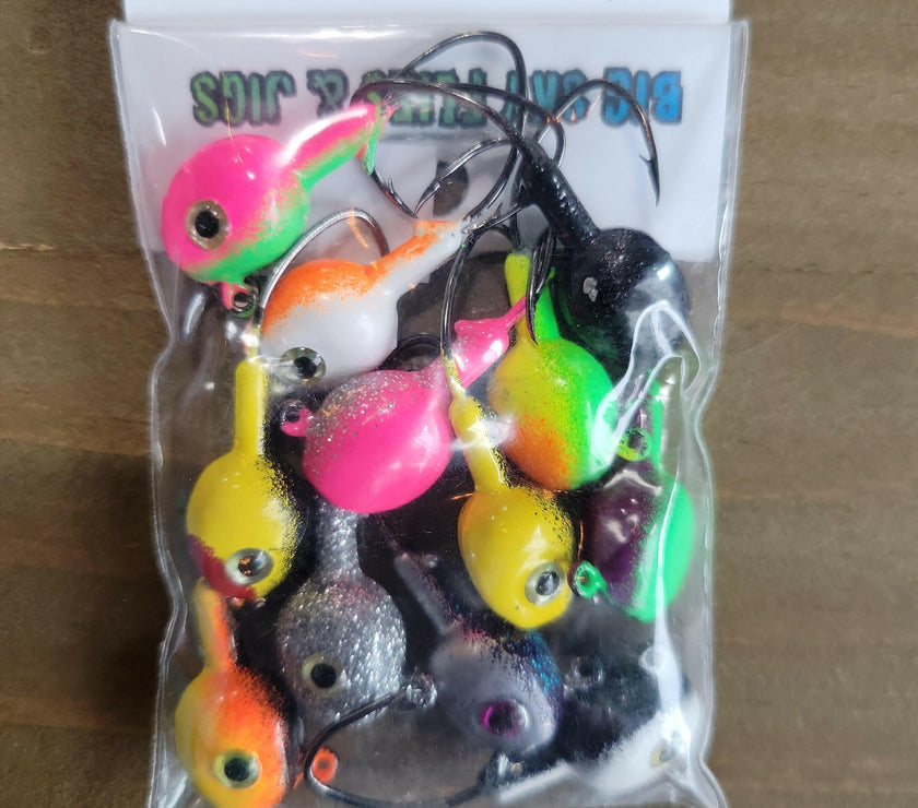 🍁Big Sky Walleye Jigs Set 10pc