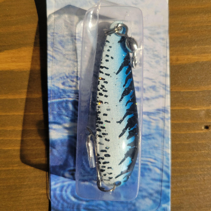 🍁COMPAC Crocodile Lure 1/2oz Blue Tiger