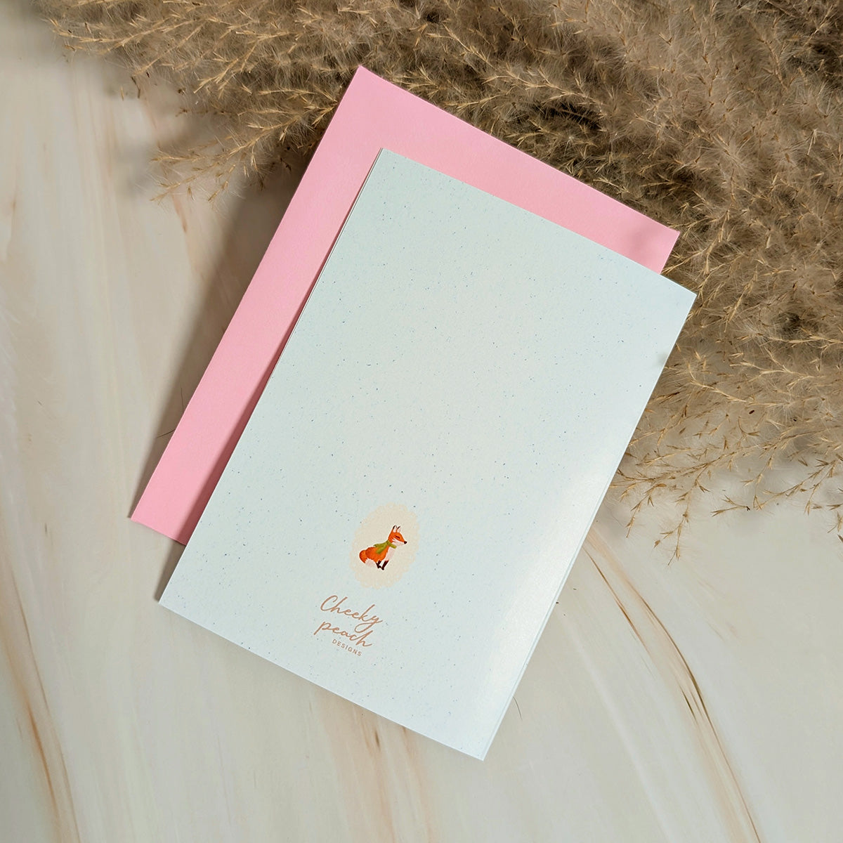 Cozy Woodland Animals Mini Holiday Card