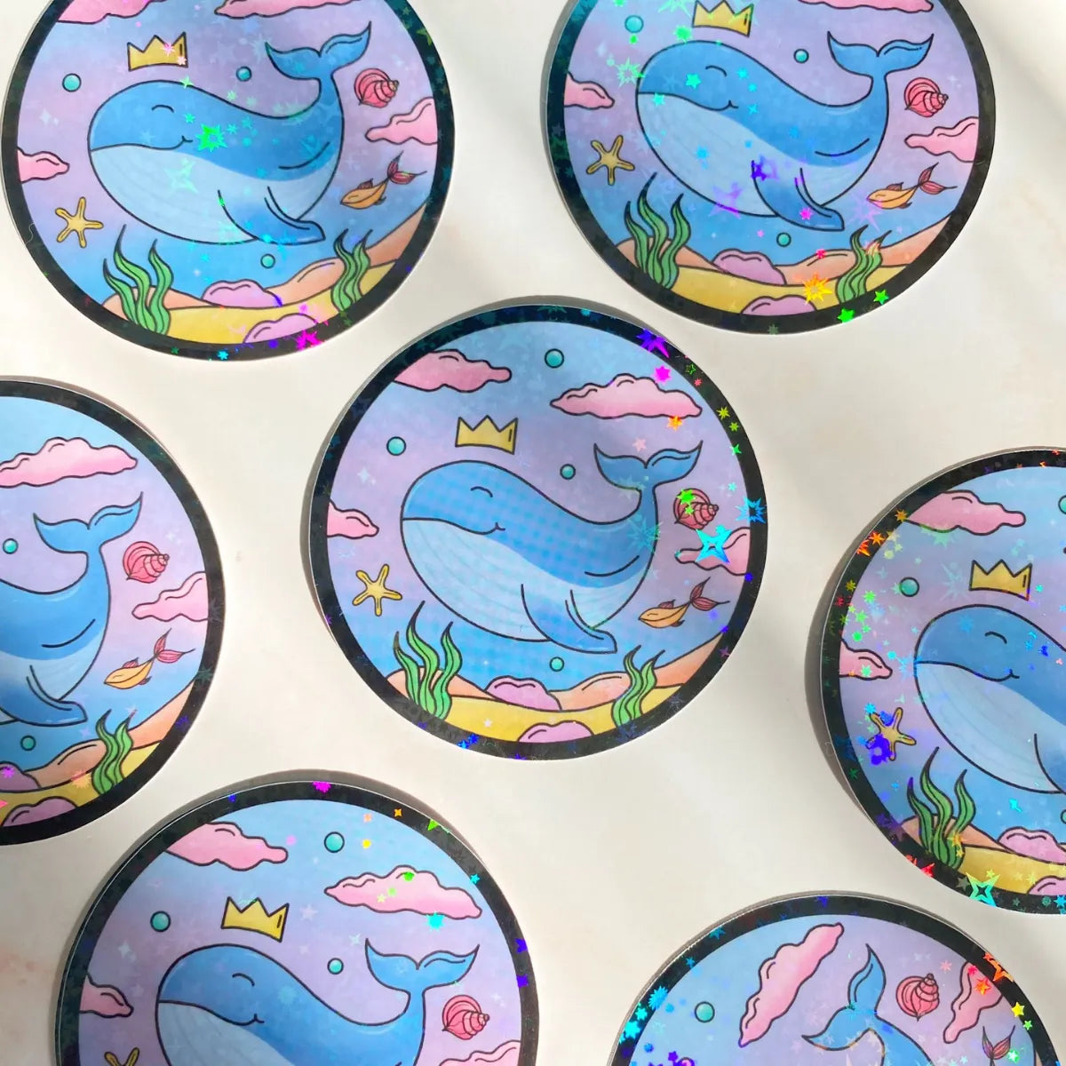  Whaley Cute | Animal Sticker Cheeky Peach Designs Sticker art-noise.myshopify.com whaley-cute-animal-sticker