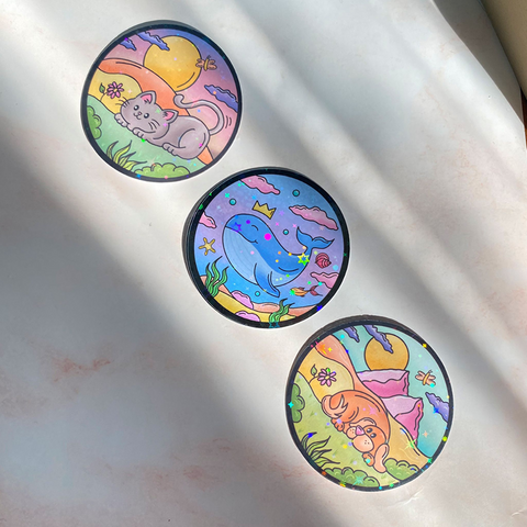 Meowgical Cat | Animal Sticker