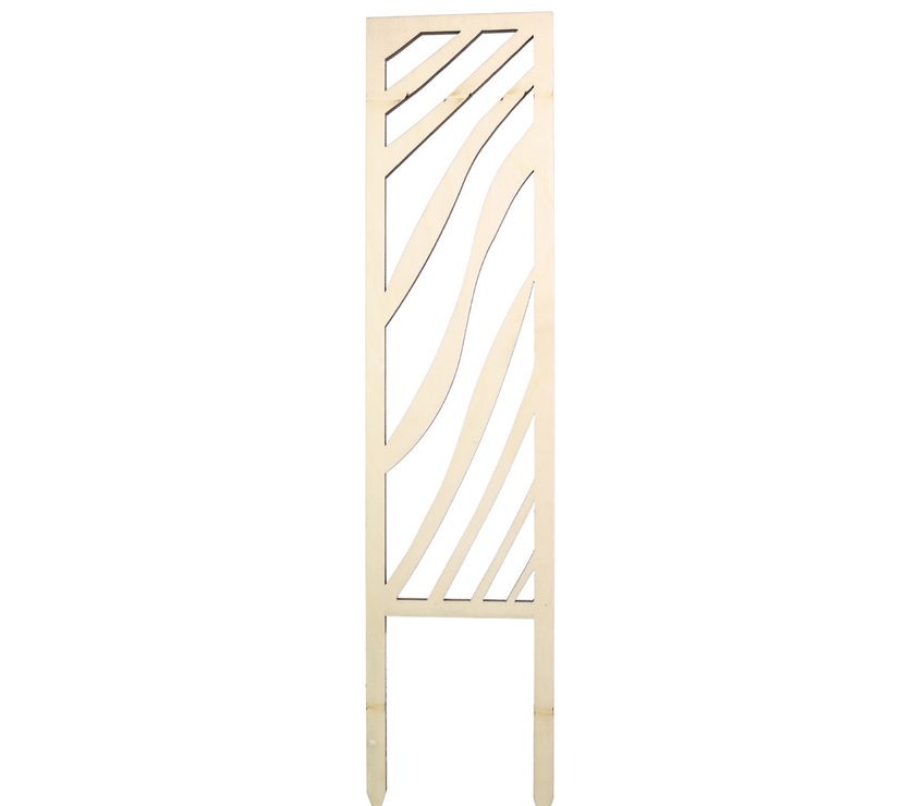Zebra Wooden Trellis