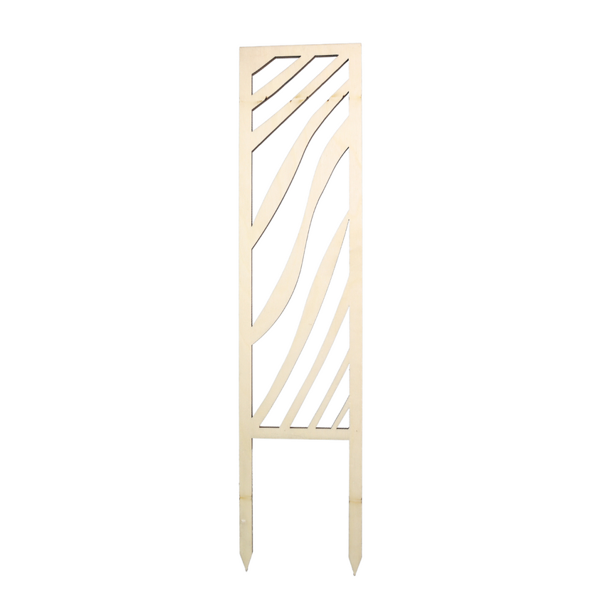Zebra Wooden Trellis