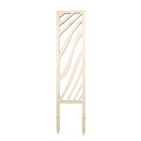 Zebra Wooden Trellis