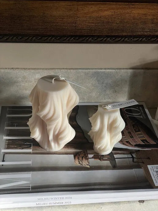 Wave Eloise and Oliver Decorative Candle art-noise.myshopify.com wave Wave Eloise and Oliver Decorative Candle art-noise.myshopify.com wave