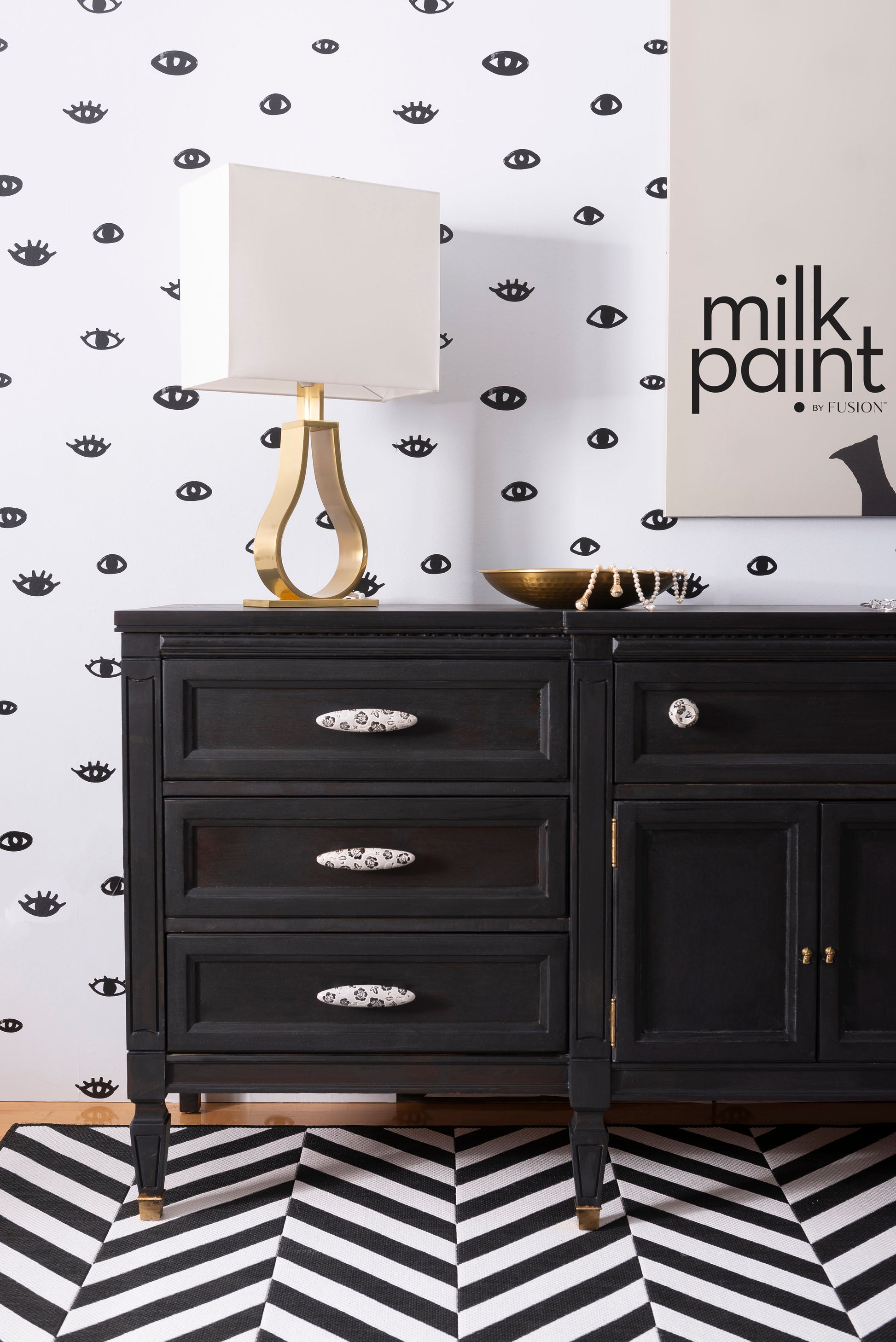 Fusion Milk Paint Little Black Dress Homestead House Furniture Paint art-noise.myshopify.com fusion-milk-paint-little-black-dress