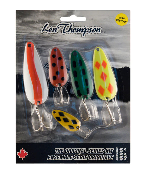 🍁Len Thompson "Required" Spoon Kit 5pc Stony Tackle Shack Fishing Hooks art-noise.myshopify.com len-thompson-required-spoon-kit-5pc-1