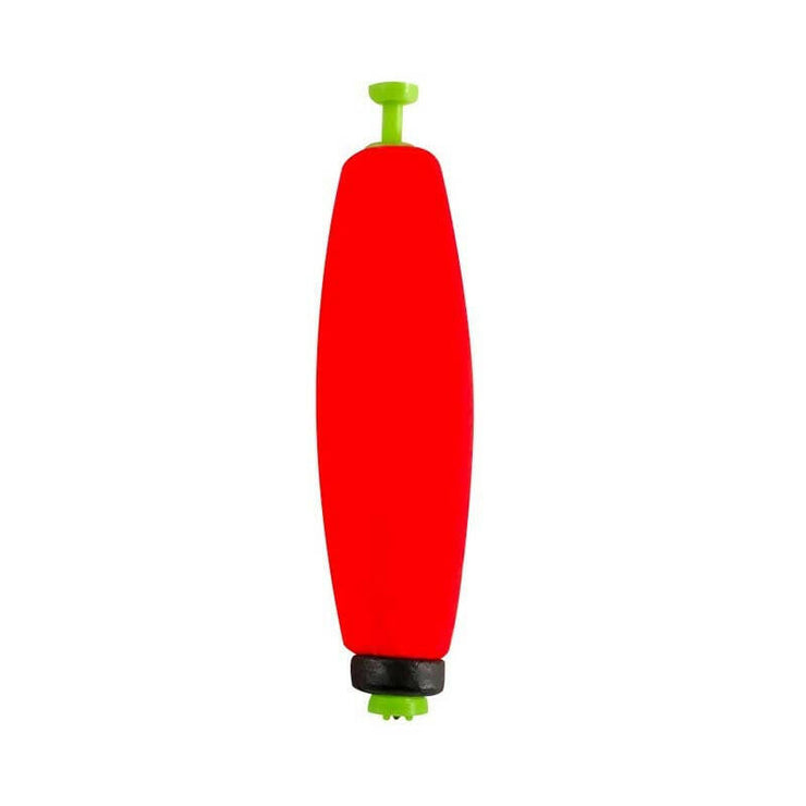 Weighted Cigar Floats 2-1/2" & 3" Fluorescent Orange