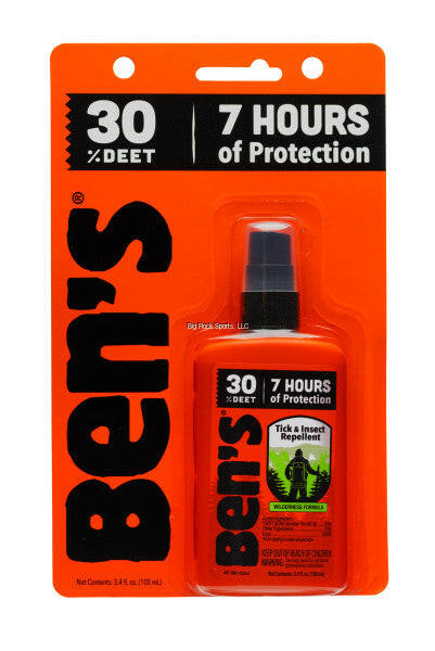 Ben's Insect & Tick Repellent, 1.25oz Pump Spray, 30% DEET Stony Tackle Shack Fishing accesories art-noise.myshopify.com bens-insect-tick-repellent-1-25oz-pump-spray-30-deet