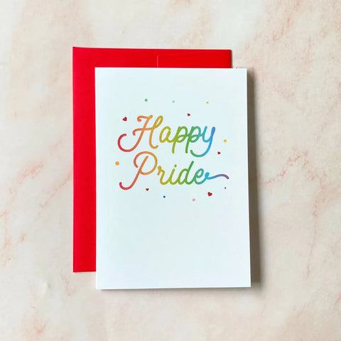  Happy Pride | Pride Mini Greeting Card Cheeky Peach Designs Cards art-noise.myshopify.com happy-pride-pride-mini-greeting-card