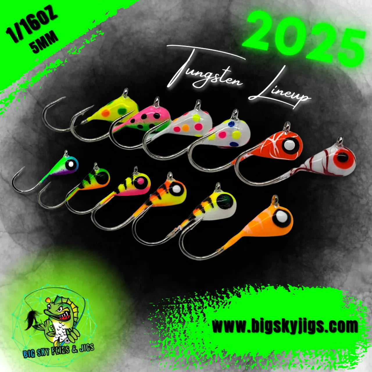 🍁Big Sky 5mm (1/16oz) Tungsten Jigs 2pk Stony Tackle Shack Fishing Hooks art-noise.myshopify.com big-sky-5mm-1-16oz-tungsten-jigs-2pk-3 🍁Big Sky 5mm (1/16oz) Tungsten Jigs 2pk Stony Tackle Shack Fishing Hooks art-noise.myshopify.com big-sky-5mm-1-16oz-tungsten-jigs-2pk-3